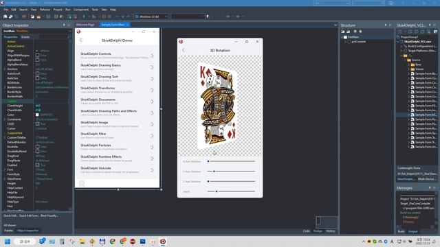 Delphi VCL/FMX 공통 그래픽 컴포넌트 Skia 샘플 데모 смотреть онлайн