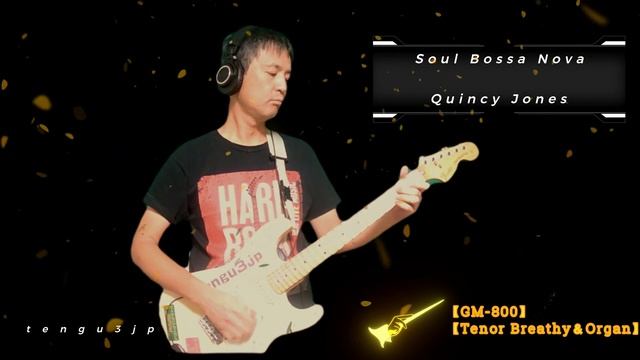 【GM-800】【Tenor Breathy＆Organ】Soul Bossa Nova~Quincy Jones【Solo Guitar Cover】 смотреть онлайн
