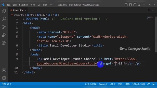 Html a tag ( Hyper Link ) Part - 13 смотреть онлайн