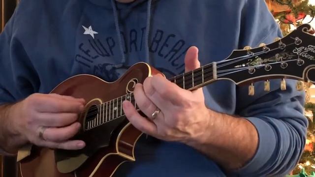 1919 Gibson F4 Mandolin demo - Auld Lang Syne смотреть онлайн