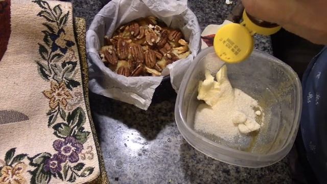 Pecan Pie Bread Pudding In The AIR FRYER!
