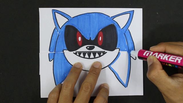 ⭐?? How to Draw SONIC 2 Transformation ? Coloring and Drawing SONIC EXE ▶ SONIC EXE phase 2 ? смотреть онлайн