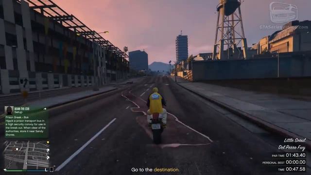 GTA Online Time Trial - LSIA (Under Par Time)