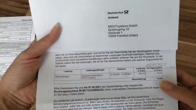 Сколько стоит вызвать скорую помощь в Германии??? смотреть онлайн