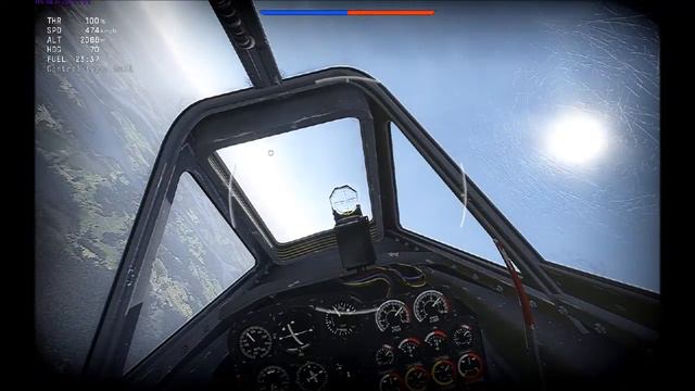 Warthunder Me-262 Test Flight Simulator Mode смотреть онлайн