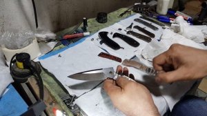 Как разбирать и собрать складной нож