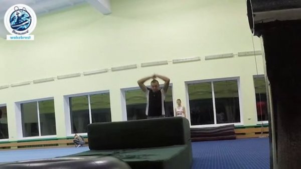 Акробатика 51я тренировка сальто, фляк, колесо 20200303