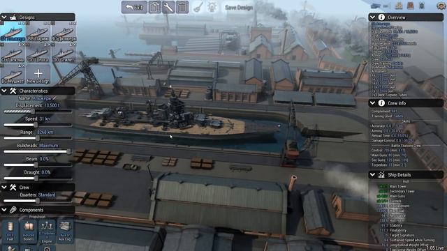 Ultimate Admiral: Dreadnoughts. Кампания 1930г. за Францию #1 смотреть онлайн