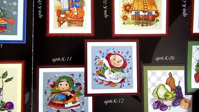 Вышивка: НАРЦИССЫ от фирмы МЕРЕЖКА Обзор набора Вышивка крестом: смотреть онлайн