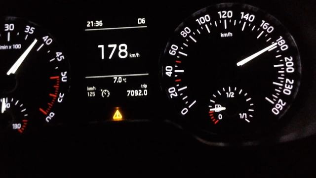 2016 Skoda Octavia III 1.6 TDI 85 kW DSG | 0-220 km/h - acceleration |124| смотреть онлайн