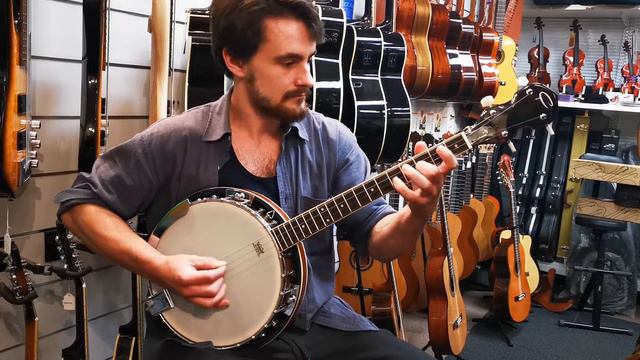 Caraya bj004 4 string banjo смотреть онлайн