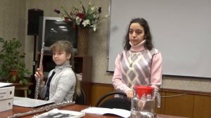 Мастер-класс «Основные упражнения для формирования звука на флейте»