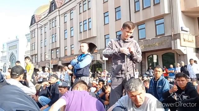 Курбон намаз в Москве Мечеть м. Проспект мира смотреть онлайн