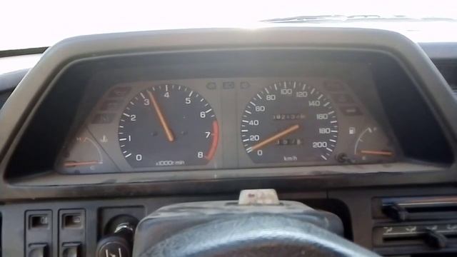 Honda Civic 1986 ew2, motor смотреть онлайн