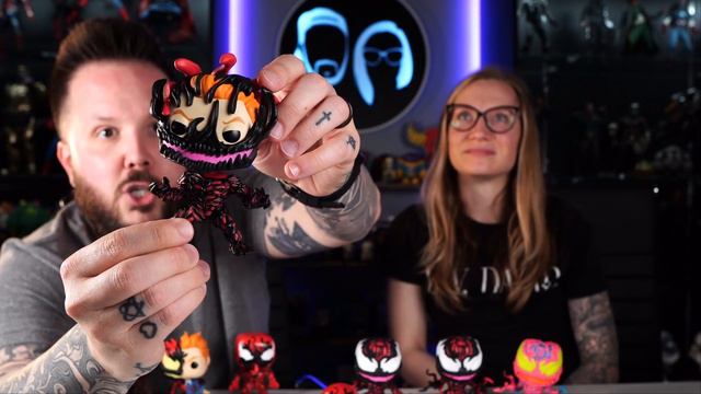 BLACK LIGHT Carnage Funko Pop | Pops ON THE RISE! | Venom 2 Let There Be Carnage | Carnage Funko Po смотреть онлайн
