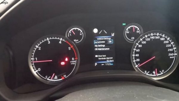 300 Toyota Land Cruiser oil maintenance reset (2021 new land cruiser )