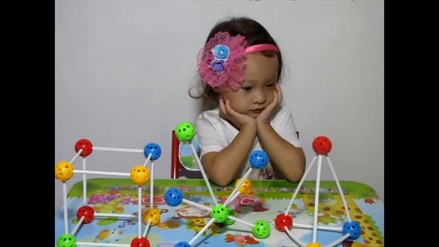 Colors for children - magic beads toy Развивающее видео для детей смотреть онлайн