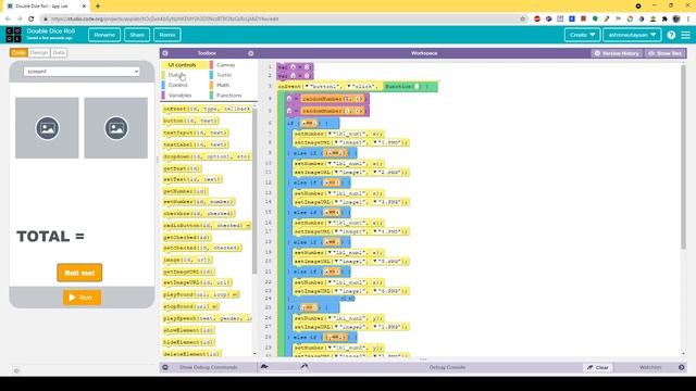 Coding Tutorial #13 - Double Dice Roll - Ayaan's YouTube Channel смотреть онлайн