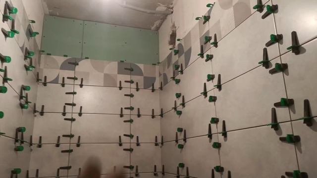Укладка плитки в санузле. смотреть онлайн