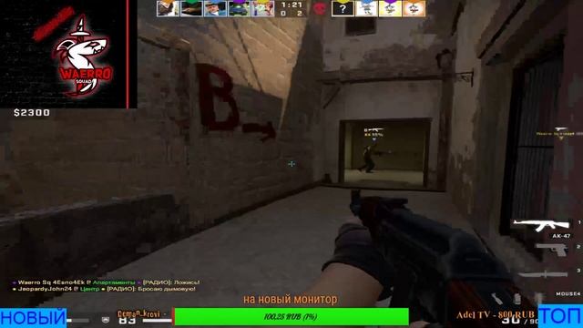 WAERRO В Counter-Strike: Global Offensive смотреть онлайн