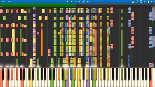 Piano Does AMAZING Slide (Shooting Star) - XDEFCONx [60,000 Special, Pt. 2]
