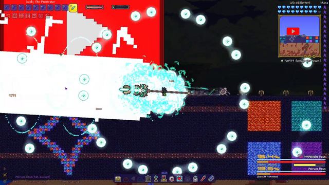 Terraria Supreme Buffed The Penetrator 8 Functions vs Calamity Mod Death Mode Boss Rush Fargos смотреть онлайн