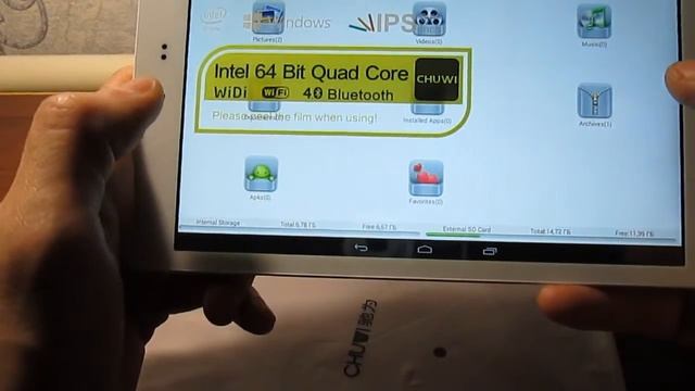 Chuwi Hi8 Windows + Android смотреть онлайн