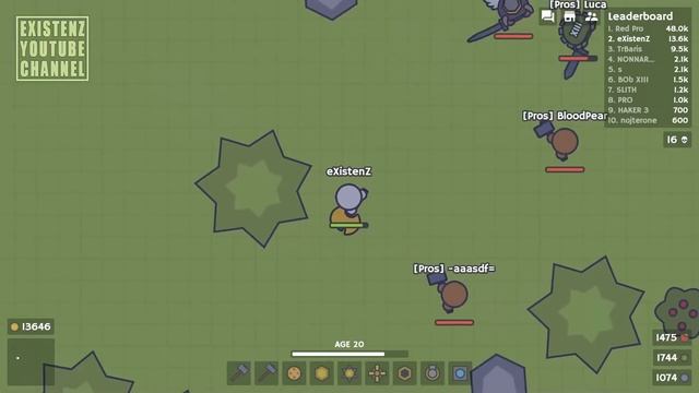 Moomoo.io - Great Axe InstaKill (Pro Hit Kill)! Tutorial and Gameplay! смотреть онлайн