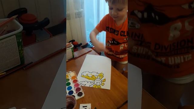 Карантин...рисуем с Димой. смотреть онлайн