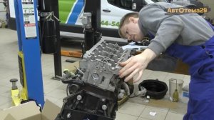 VW Passat CC 1.8 TSI (EA888) / Установка ГБЦ и верхней постели распредвалов