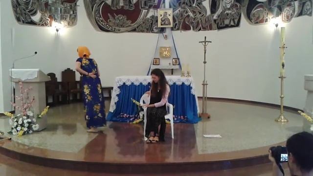 Грех - пантомима в католической церкви г.Уральск смотреть онлайн