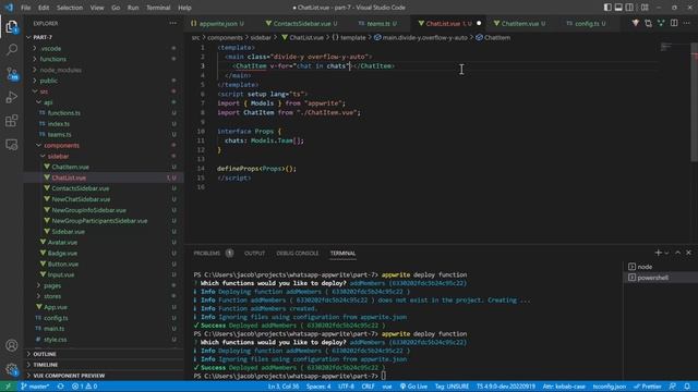 [Part 7] Create a WhatsApp clone with Appwrite and Vue 3 - Creating our first collection смотреть онлайн