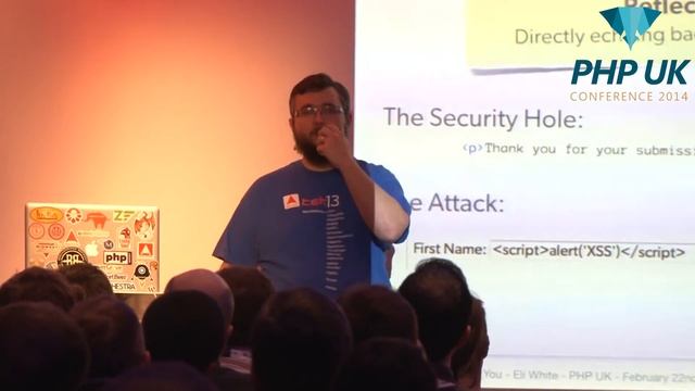 PHP UK Conference 2014 - Eli White - Web Security And You смотреть онлайн
