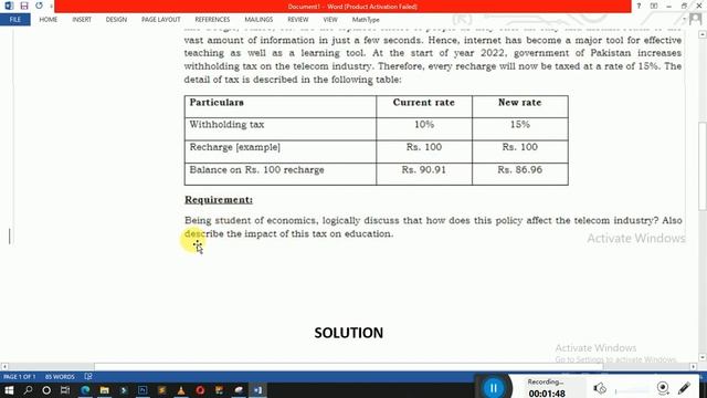 ECO402 GDB 1 Solution 2022 | ECO402 Fall 2021 GDB | AM VU Helper смотреть онлайн