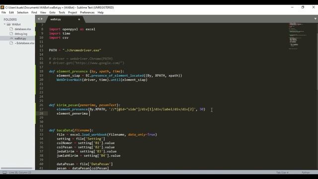 Tutorial Membuat Whatsapp Bot #3 Membuat Full Source Code WA Bot Versi 1 смотреть онлайн