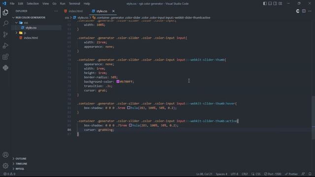 How to make RGB color generator using HTML CSS JS | JS Projects смотреть онлайн