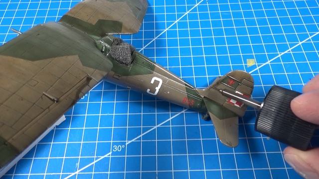Model PZL P.11c - 1/48 Mirage Hobby - Weathering смотреть онлайн