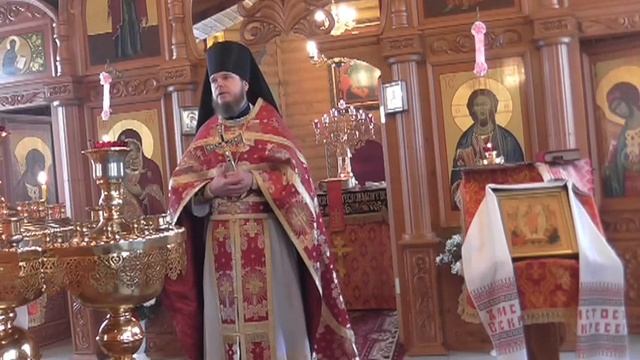 Видео о праздничном богослужении в пятницу Светлой седмицы . смотреть онлайн
