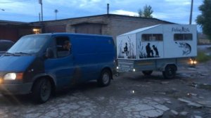 Домик для Рыбалки в прицеп своими руками. Жилой модуль, Кемпер 8 часть