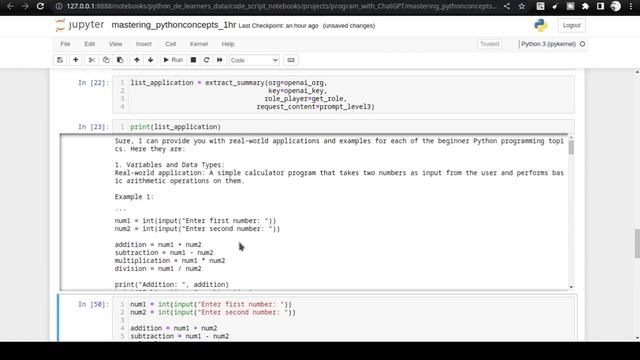 Accelerated Learning : Master Python with 5 ChatGPT Prompts in Under 5 Hours with Hands On Practice смотреть онлайн