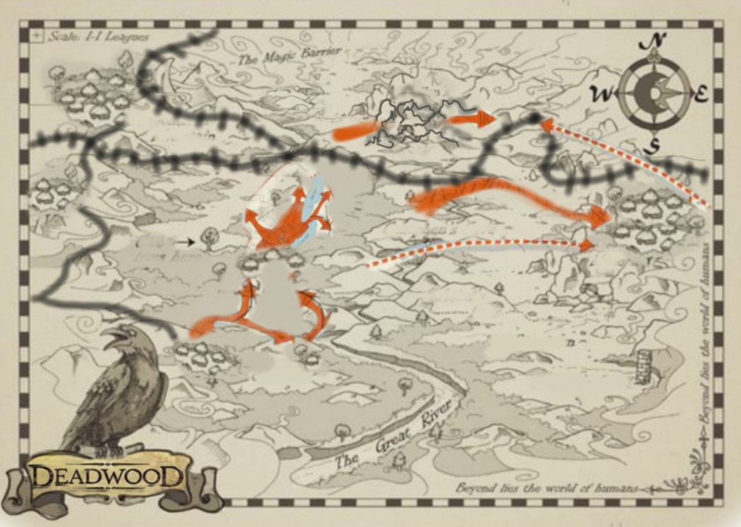 BLENDER 3.6 Подготовка карты на стол в штаб на кардон