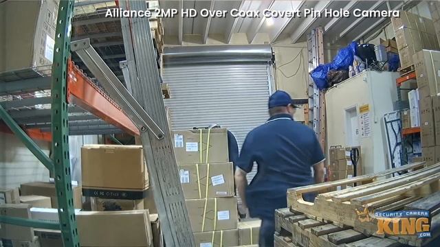 Covert Camera Demo - HDCV-AL2-PIN - 2MP HD Over Coax Covert Pin Hole Camera