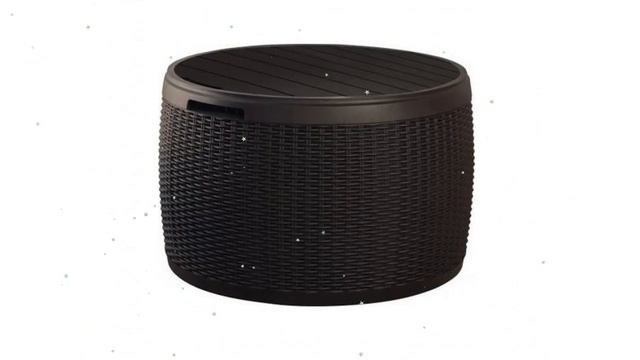 Стол-сундук CIRCA STORAGE RATTAN TABLE 132L (Keter) обзор 17202694 смотреть онлайн