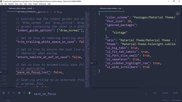 ? Como CONFIGURAR AUTOGUARDADO en SUBLIME TEXT (guardado automatico) смотреть онлайн