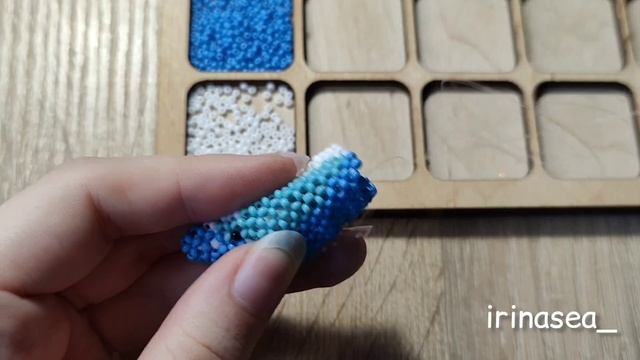 Дельфин из бисера | Амигуруми из бисера | Туториал | Амигуруми |часть 2| beaded dolphin amigurumi смотреть онлайн