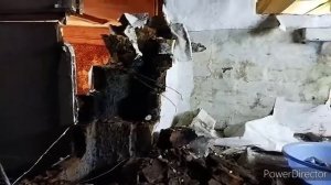 Сам разобрал русскую печь за один день