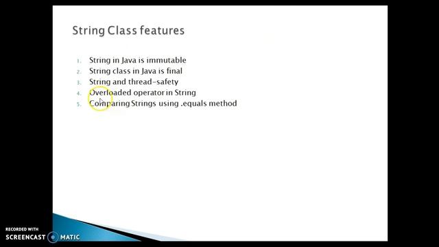why String in Java is immutable?|Overloaded operator in String|Comparing String objects смотреть онлайн