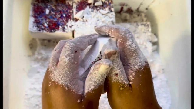 ?? Happy FOURTH of JULY! | 10 blocks of PLAIN JANEs loaded with glitters | ASMR смотреть онлайн