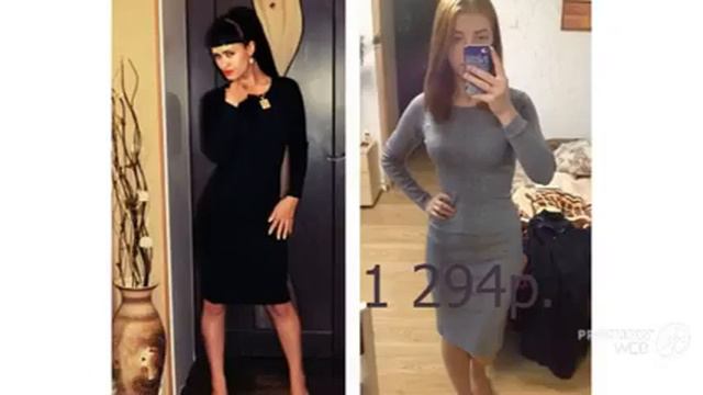 Одежда с AliExpress - Изумительное платье на зиму смотреть онлайн