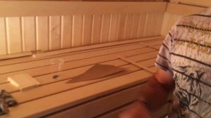 Отделка сауны вагонкой.Монтаж потолочного плинтуса